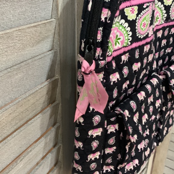 Vera Bradley retired Elephant pattern , Tote - Picture 4 of 10